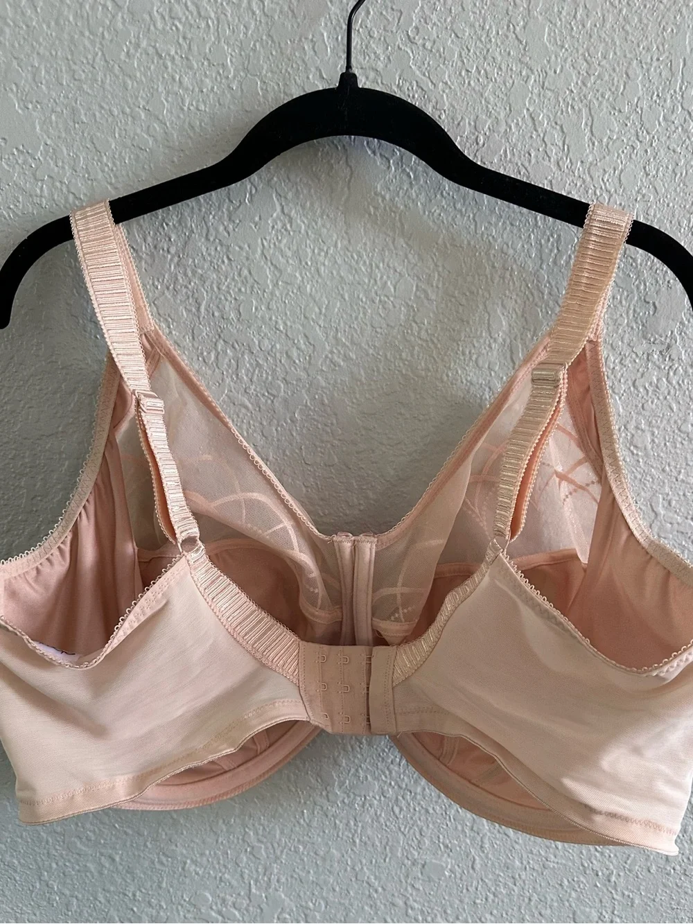 Elomi Morgan Underwire Banded Bra Nude Blush Full Coverage 44J‎ UK 44GG EL4030